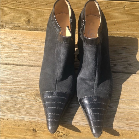 Chanel suede shoes. Authentic. Great condition. Size 37,5 - Picture 11 of 13